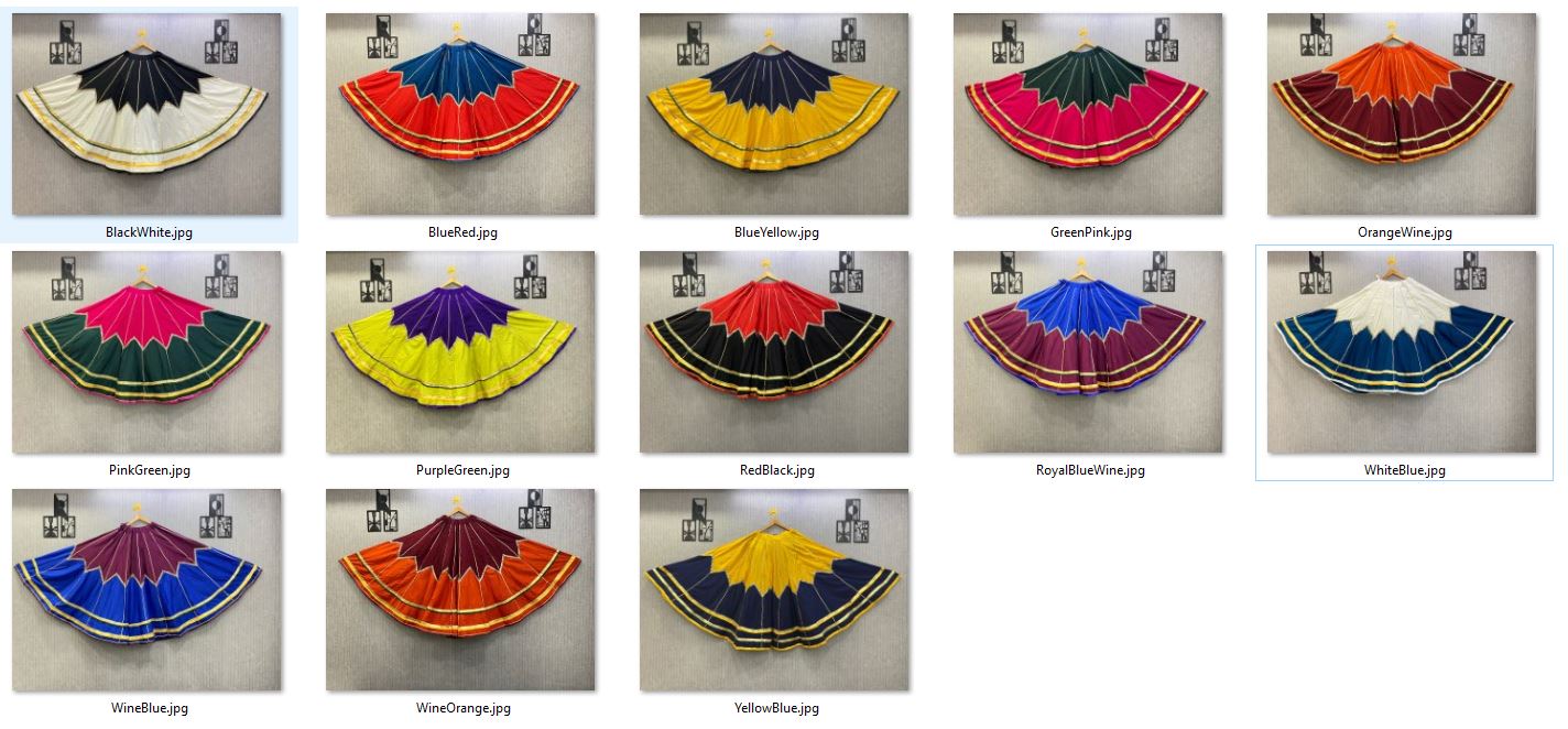 Navratri Rayon Fabric 8-Meter Flare Lehenga  AD90041 image 2