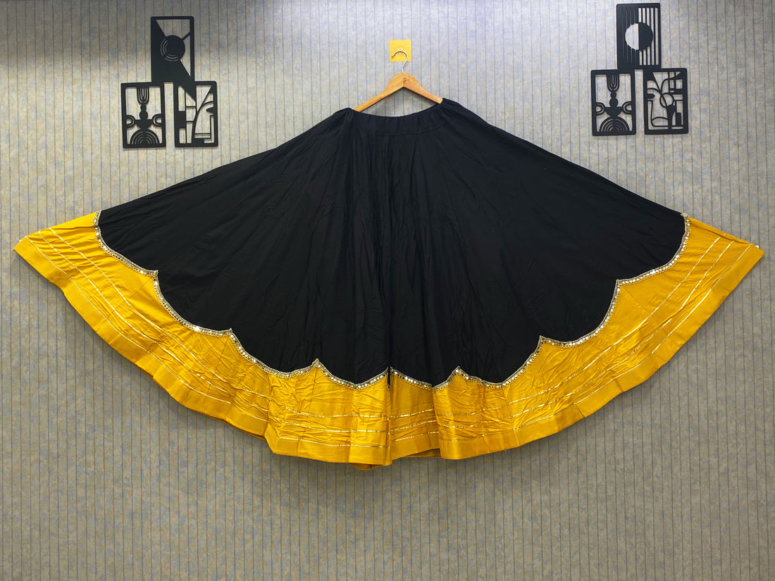 navratri Rayon Lehenga Skirt – 8 Meter Flair AD9043 image 1