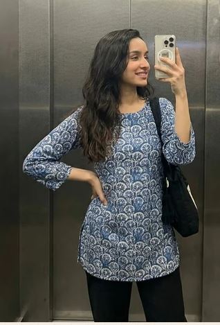RANI INDIGO KURTI AD6006 image 1
