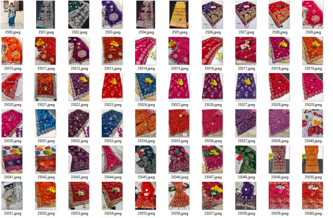 BUMPER! Saree Sale Pick any @ Rs. 999/- AD3005